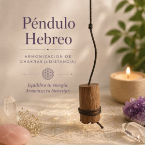 Armonización de chakras con Péndulo Hebreo (a distancia)