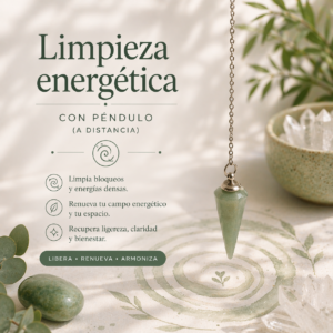 Limpieza energética con péndulo (a distancia)